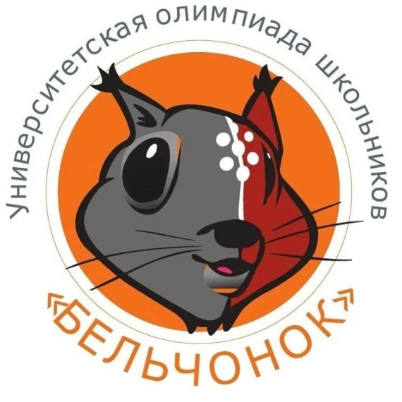 Об участии в Университетской олимпиаде школьников «Бельчонок».